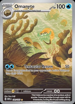 2023 151 Omanyte #180 card