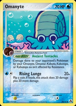 Legend Maker Omanyte #60 card