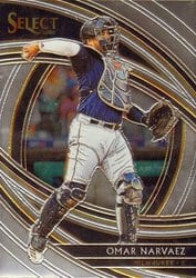 2020 Panini Select Base Set Omar Narvaez #105 card