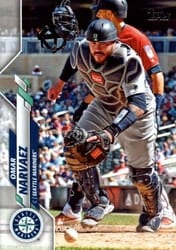 2020 Topps Base Set Omar Narvaez #318 card