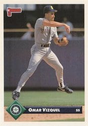1993 Donruss Base Set Omar Vizquel #25 card
