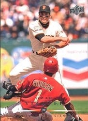 2008 Upper Deck Base Set Omar Vizquel #118 card