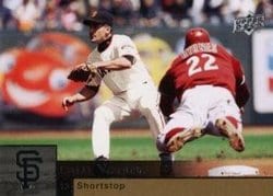 2009 Upper Deck Base Set Omar Vizquel #328 card