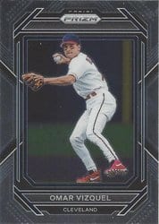 2023 Panini Prizm Base Set Omar Vizquel #210 card