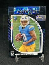 2025 Donruss Optic Hidden Potential Omarion Hampton #9 card