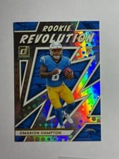 2025 Donruss Rookie Revolution Omarion Hampton #35 card