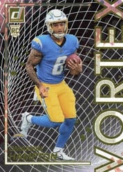 2025 Donruss Vortex Omarion Hampton #1 card