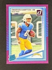 2025 Panini Donruss Omarion Hampton #303 card