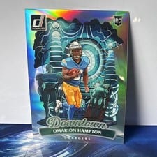 2025 Panini Donruss Downtown Omarion Hampton #16 card