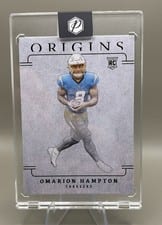 2025 Panini Origins Blank Slate Omarion Hampton #14 card