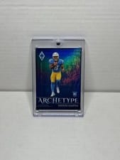 2025 Panini Phoenix Archetype Omarion Hampton #18 card