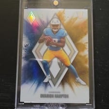 2025 Panini Phoenix Color Blast Omarion Hampton #4 card