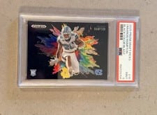 2025 Panini Prizm Draft Picks Black Color Blast Omarion Hampton #16 card