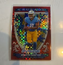 2025 Panini Rookies & Stars Crusade Omarion Hampton #17 card