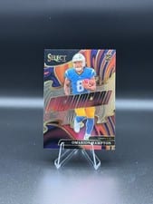 2025 Panini Select Phenomenon Omarion Hampton #15 card