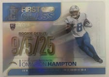 2025 Topps Signature Class First Class Omarion Hampton #FC-17 card