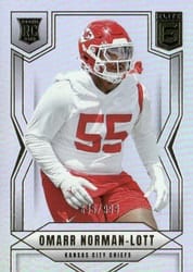 2025 Donruss Elite Base Set Omarr Norman-Lott #196 card
