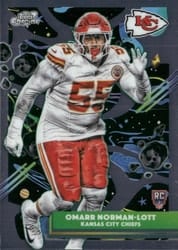 2025 Topps Cosmic Chrome Base Set Omarr Norman-Lott #150 card