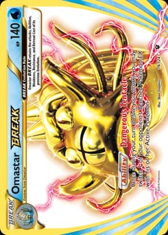 Fates Collide Omastar BREAK #19 card