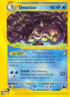 Skyridge Omastar #23 card