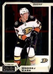 2018-19 O-Pee-Chee Platinum Base Set Ondrej Kase #124 card