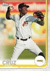 2019 Topps Pro Debut Base Set Oneil Cruz #81 card