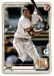 2020 Bowman 1st Edition Base Set Oneil Cruz #BFE-111 card