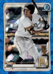 2020 Bowman Sapphire Edition Base Set Oneil Cruz #BCP-111 card