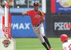 2020 Topps Pro Debut Base Set Oneil Cruz #PD-154 card