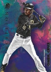 2021 Bowman Inception Base Set Oneil Cruz #96 card