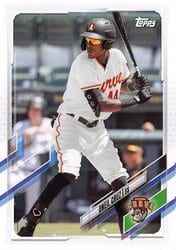 2021 Topps Pro Debut Base Set Oneil Cruz #PD-146 card
