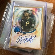 2022 Bowman Transcendent Collection Autographs Oneil Cruz #TCA-OC card