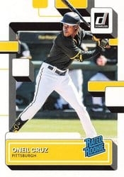 2022 Donruss Base Set Oneil Cruz #80 card