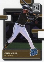 2022 Donruss Optic Base Set Oneil Cruz #80 card