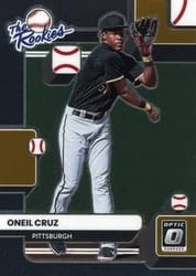 2022 Donruss Optic The Rookies Oneil Cruz #TR-2 card