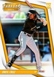 2022 Panini Chronicles Threads Oneil Cruz #2 card
