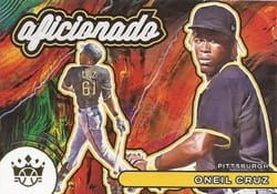 2022 Panini Diamond Kings Aficionado Oneil Cruz #A-12 card