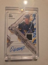 2022 Panini Diamond Kings DK Material Signatures Oneil Cruz #DMS-OC card