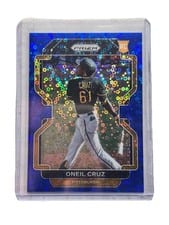 2022 Panini Prizm Oneil Cruz White Wave Prizm #118 card