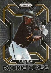 2022 Panini Prizm Rookie Class Oneil Cruz #RC-2 card