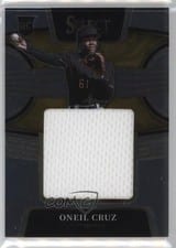 2022 Panini Select Rookie Jumbo Swatch Oneil Cruz #RJS-OC card