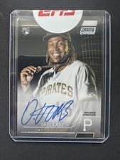 2022 Stadium Club Chrome Autographs Oneil Cruz #SCCBA-OC card