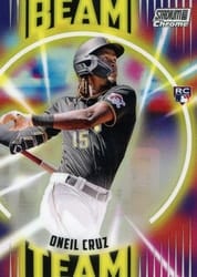 2022 Stadium Club Chrome Beam Team Oneil Cruz #BT-21 card