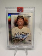 2022 Topps Allen & Ginter Chrome Autographs Oneil Cruz #AGA-OC card