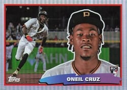2022 Topps Archives 1988 Topps Big Foil Oneil Cruz #88BF-4 card