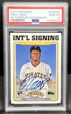 Oneil Cruz 2022 Topps Archives 2005 Topps Draft Picks Autographs card