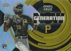 2022 Topps Chrome Update Generation Now Oneil Cruz #GNC-13 card