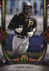 2022 Topps Museum Collection Base Set Oneil Cruz #88 card