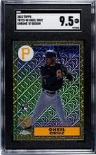 2022 Topps Silver Pack 1987 Chrome Series 2 Oneil Cruz #T87C2-98 card