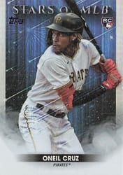 2022 Topps Update Stars of MLB Oneil Cruz #SMLB-79 card